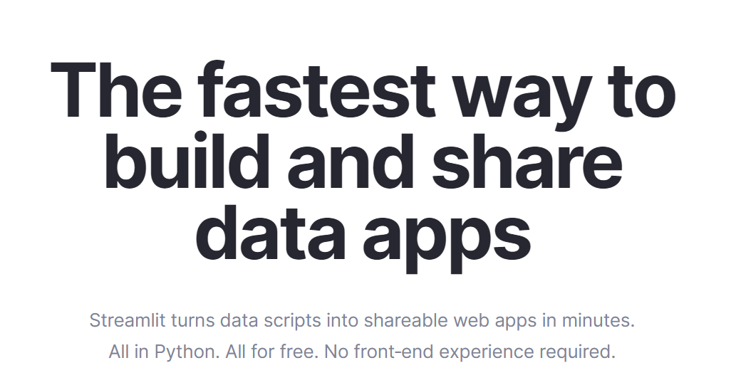 Python Project: Build A Super Good Looking Streamlit Web Application