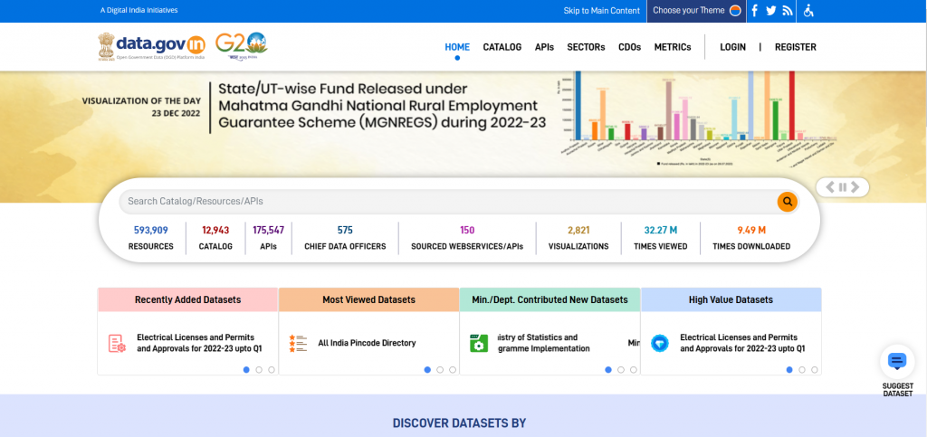 Open Government Data - Data Science Projects