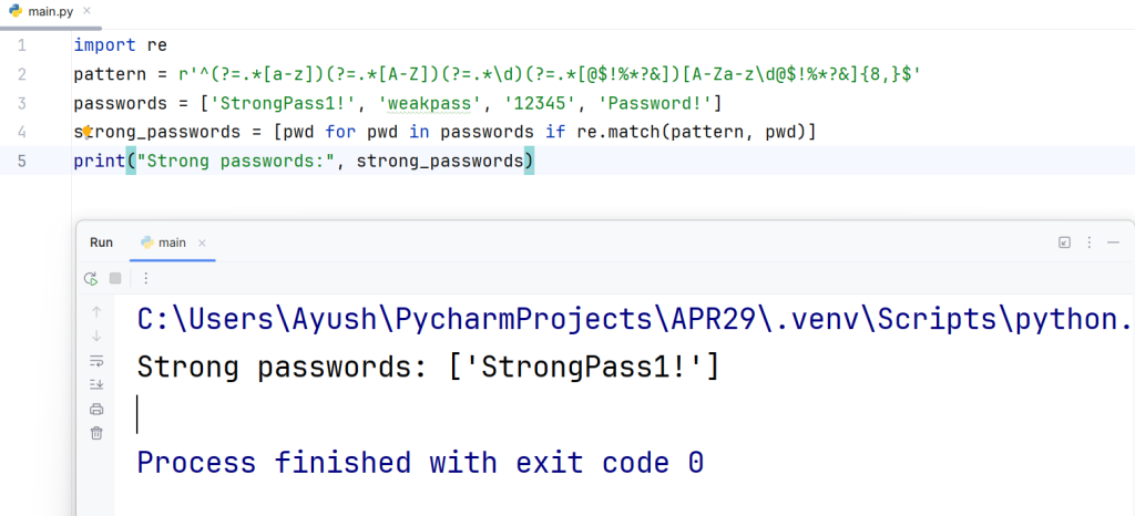 regex