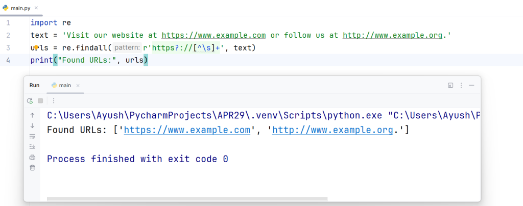 regex